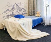 Кровать 400Д15 " Фонтан" (2000х1000) белый